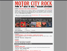 Tablet Screenshot of motorcityrock.de